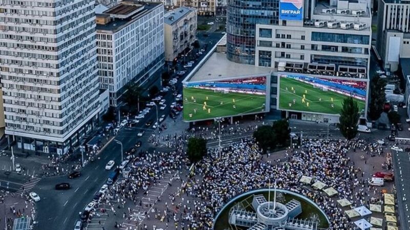 Матч Україна&nbsp;&mdash; Росія покажуть у&nbsp;центрі Києва