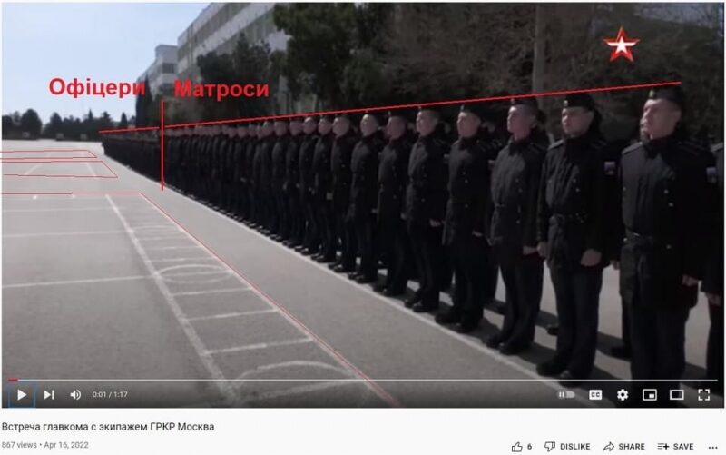 Скільки людей врятувалось з&nbsp;крейсера &laquo;Москва&raquo;?