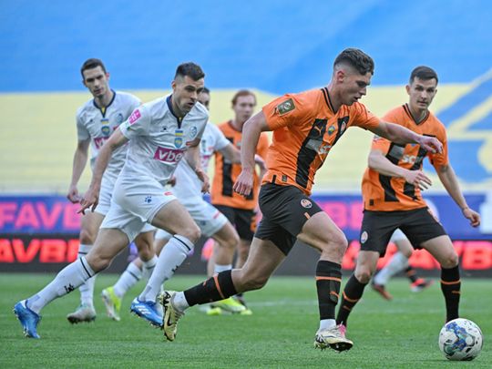 &laquo;Шахтар&raquo; розгромив команду Григорчука і&nbsp;20-й раз пробився до&nbsp;фіналу Кубка України: відеоогляд матчу