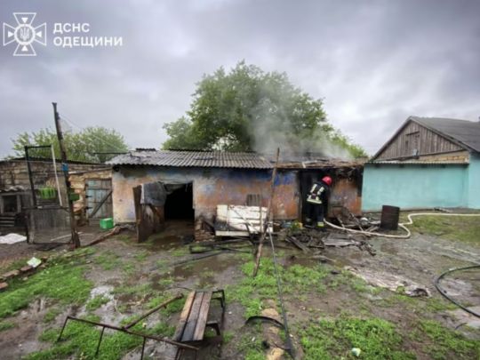 На&nbsp;Одещині внаслідок пожежі загинули двоє малолітніх дітей