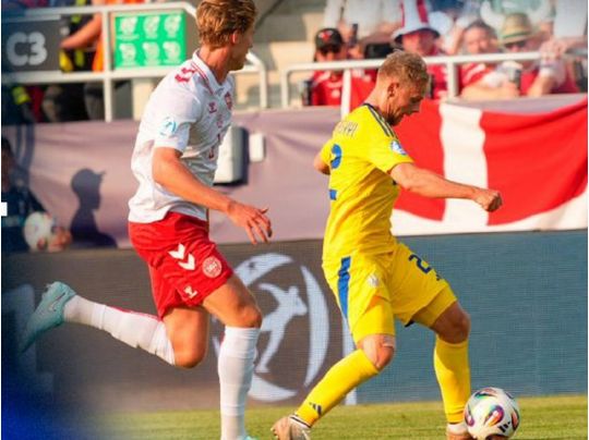 Україна U21 прикро програла Данії на&nbsp;старті Євро-2025: відеоогляд матчу